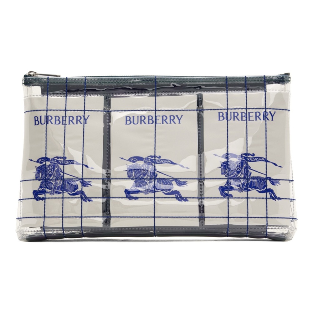 Burberry Transparent EKD Label Pouch - Picture 2 of 5